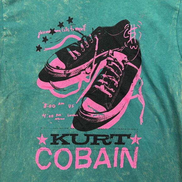 Kurt Cobain Alternative Rock Graphic T-Shirt Size Large - Picture 2 of 5